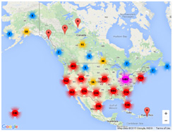 Scam Tracker Map
